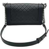 シャネル CHANEL ボーイシャネル25 A67086 29番台 ブラック シルバー金具 ラム レディース ショルダーバッグ