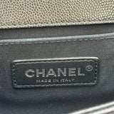 シャネル CHANEL ボーイシャネル20 A67085 ブラック シルバー金具 キャビア レディース ショルダーバッグ