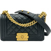 シャネル CHANEL ボーイシャネル20 A67085 ブラック/ゴールド金具 キャビアスキン レディース ショルダーバッグ