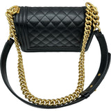 シャネル CHANEL ボーイシャネル20 A67085 ブラック/ゴールド金具 キャビアスキン レディース ショルダーバッグ
