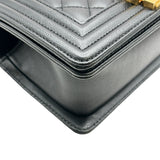 シャネル CHANEL ボーイシャネル20 A67085 ブラック/ゴールド金具 キャビアスキン レディース ショルダーバッグ