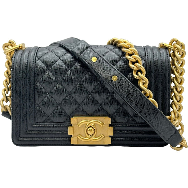 シャネル CHANEL ボーイシャネル20 A67085 28番台 ブラック ゴールド