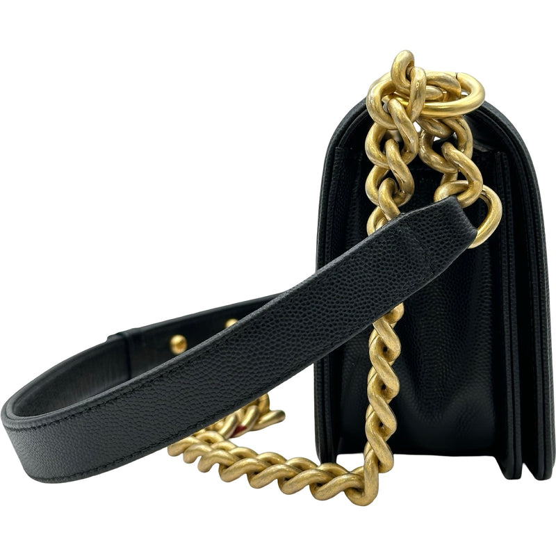 シャネル CHANEL ボーイシャネル20 A67085 28番台 ブラック ゴールド