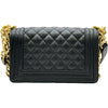 シャネル CHANEL ボーイシャネル20 A67085 28番台 ブラック ゴールド金具 キャビアスキン レディース ショルダーバッグ