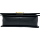 シャネル CHANEL ボーイシャネル25 A67086 27番台 ブラック ゴールド金具 ラム レディース ショルダーバッグ
