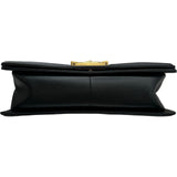 シャネル CHANEL ボーイシャネル25 A67086 28番台 ブラック ゴールド金具 キャビアスキン レディース ショルダーバッグ