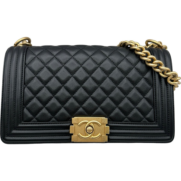 シャネル CHANEL ボーイシャネル25 A67086 28番台 ブラック ゴールド