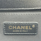 シャネル CHANEL ボーイシャネル20 A67085 28番台 ブラック ゴールド金具 キャビアスキン レディース ショルダーバッグ
