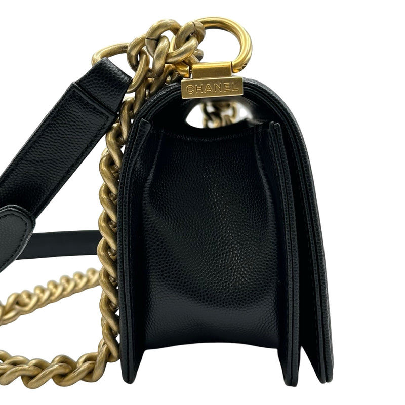 シャネル CHANEL ボーイシャネル20 A67085 28番台 ブラック ゴールド