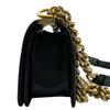 シャネル CHANEL ボーイシャネル20 A67085 28番台 ブラック ゴールド金具 キャビアスキン レディース ショルダーバッグ