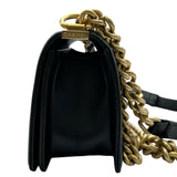 シャネル CHANEL ボーイシャネル20 A67085 28番台 ブラック ゴールド金具 キャビアスキン レディース ショルダーバッグ