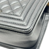 シャネル CHANEL ボーイシャネル20 A67085 28番台 ブラック ゴールド金具 キャビアスキン レディース ショルダーバッグ