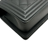 シャネル CHANEL ボーイシャネル20 A67085 ブラック/シルバー金具 キャビアスキン レディース ショルダーバッグ