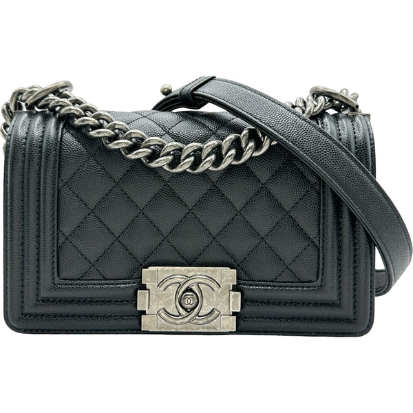 シャネル CHANEL ボーイシャネル20 A67085 ブラック/シルバー金具