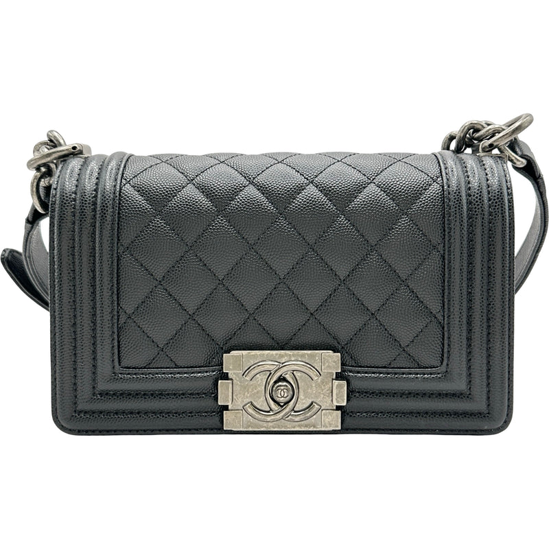 シャネル CHANEL ボーイシャネル20 A67085 ブラック/シルバー金具