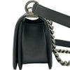 シャネル CHANEL ボーイシャネル20 A67085 ブラック/シルバー金具 キャビアスキン レディース ショルダーバッグ