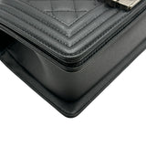 シャネル CHANEL ボーイシャネル20 A67085 ブラック/シルバー金具 キャビアスキン レディース ショルダーバッグ