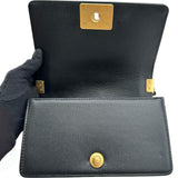 シャネル CHANEL ボーイシャネル20 A67085 ブラック ゴールド金具 キャビアスキン レディース ショルダーバッグ