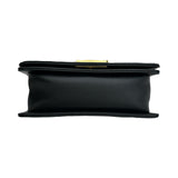 シャネル CHANEL ボーイシャネル20 A67085 ブラック ゴールド金具 キャビアスキン レディース ショルダーバッグ