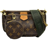 ルイ・ヴィトン LOUIS VUITTON ミュルティ・ポシェット・アクセソワール M44813 ブラウン モノグラムキャンバス ユニセックス ショルダーバッグ
