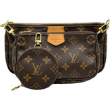 ルイ・ヴィトン LOUIS VUITTON ミュルティ・ポシェット・アクセソワール M44813 ブラウン モノグラムキャンバス ユニセックス ショルダーバッグ
