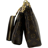 ルイ・ヴィトン LOUIS VUITTON ミュルティ・ポシェット・アクセソワール M44813 ブラウン モノグラムキャンバス ユニセックス ショルダーバッグ