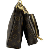 ルイ・ヴィトン LOUIS VUITTON ミュルティ・ポシェット・アクセソワール M44813 ブラウン モノグラムキャンバス ユニセックス ショルダーバッグ