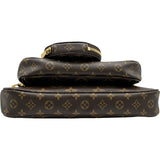ルイ・ヴィトン LOUIS VUITTON ミュルティ・ポシェット・アクセソワール M44813 ブラウン モノグラムキャンバス ユニセックス ショルダーバッグ