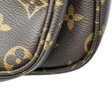 ルイ・ヴィトン LOUIS VUITTON ミュルティ・ポシェット・アクセソワール M44840 ブラウン モノグラムキャンバス レディース ショルダーバッグ
