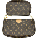 ルイ・ヴィトン LOUIS VUITTON ミュルティ･ポシェット･アクセソワール M44813 ブラウン モノグラムキャンバス レディース ショルダーバッグ