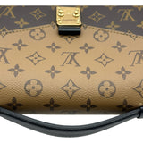 ルイ・ヴィトン LOUIS VUITTON ポシェット・メティスMM M44876 ブラウン モノグラム・リバース レディース ショルダーバッグ