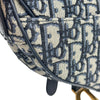 クリスチャン・ディオール Christian Dior サドルバッグ M0447 ネイビー キャンバス レディース ショルダーバッグ