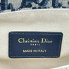 クリスチャン・ディオール Christian Dior サドルバッグ M0447 ネイビー キャンバス レディース ショルダーバッグ