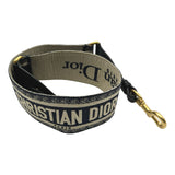 クリスチャン・ディオール Christian Dior サドルバッグ M0447 ネイビー キャンバス レディース ショルダーバッグ