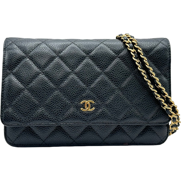 シャネル CHANEL マトラッセ チェーンウォレット AP0250 28番台