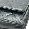 シャネル CHANEL マトラッセ チェーンウォレット AP0250 28番台 ブラック ゴールド金具 キャビアスキン メンズ ショルダーバッグ