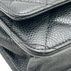 シャネル CHANEL マトラッセ チェーンウォレット AP0250 28番台 ブラック ゴールド金具 キャビアスキン メンズ ショルダーバッグ