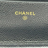シャネル CHANEL マトラッセ チェーンウォレット AP0250 ブラック ゴールド金具 キャビアスキン レディース ショルダーバッグ