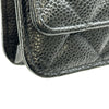 シャネル CHANEL マトラッセ チェーンウォレット AP0250 ブラック ゴールド金具 キャビアスキン レディース ショルダーバッグ