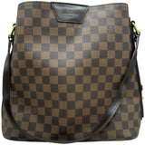 ルイ・ヴィトン LOUIS VUITTON カバ・リヴィントン N41108 ブラウン ダミエ・エベヌ レディース ショルダーバッグ