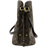 ルイ・ヴィトン LOUIS VUITTON カバ・リヴィントン N41108 ブラウン ダミエ・エベヌ レディース ショルダーバッグ