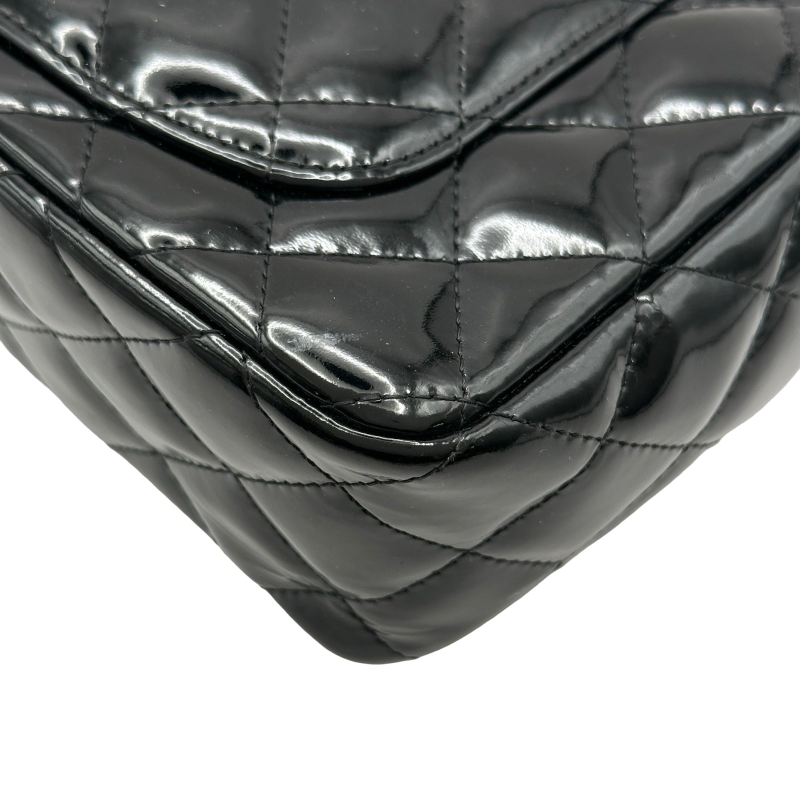 シャネル CHANEL ミニマトラッセ20 A69900 17番台 ブラック エナメル