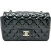 シャネル CHANEL ミニマトラッセ20 A69900 17番台 ブラック エナメル レディース ショルダーバッグ