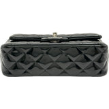 シャネル CHANEL ミニマトラッセ20 A69900 17番台 ブラック エナメル レディース ショルダーバッグ