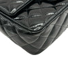 シャネル CHANEL ミニマトラッセ20 A69900 17番台 ブラック エナメル レディース ショルダーバッグ