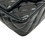 シャネル CHANEL ミニマトラッセ20 A69900 17番台 ブラック エナメル レディース ショルダーバッグ
