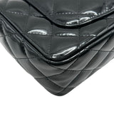 シャネル CHANEL ミニマトラッセ20 A69900 17番台 ブラック エナメル レディース ショルダーバッグ
