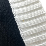 プラダ PRADA ロゴ刺繍半袖ニットカーディガン P25I04 ブラック コットン レディース カーディガン