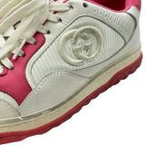グッチ GUCCI MAC80 ローカットスニーカー ピンク レザー レディース スニーカー