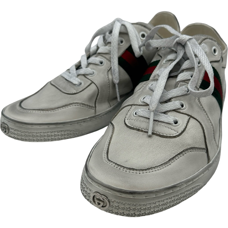 グッチ GUCCI シェリーラインストレッチロートップスニーカー 864140